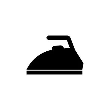 Iron icon vector Stock Illustration