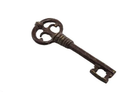 Iron key Stock Photos