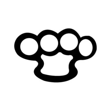 Iron knuckles 스톡 일러스트