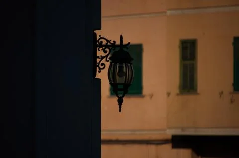 Iron lamppost Stock Photos