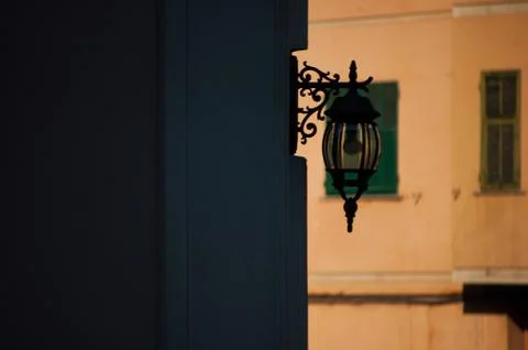 Iron lamppost Stock Photos