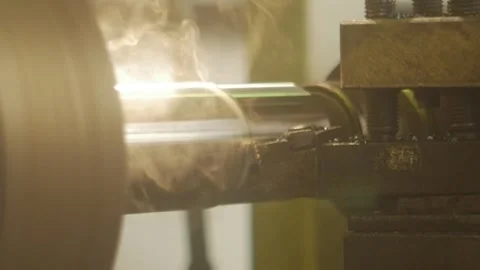 Iron Lathe Video stock 262460849