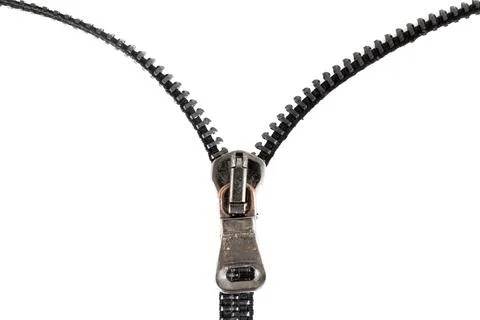 Iron lightning in the open form isolated on a white background close up Stock Photos