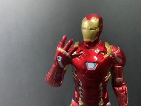 Iron Man Close-up Fotos Stock