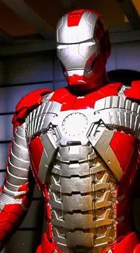 The Iron man Mark 2 model figure Stock Photos
