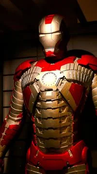 The Iron man Mark 2 model figure Stock Photos