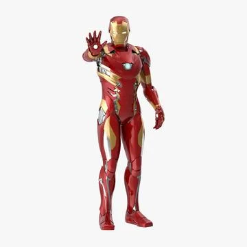 Tony Stark in Suit Shooting Pose Sticker | Tony stark, Stark, Tony