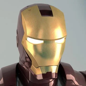 Iron Man Static ~ 3D Model ~ Download #91485918 | Pond5
