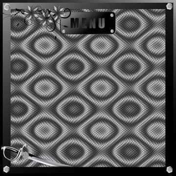 Iron menu Stock Illustration