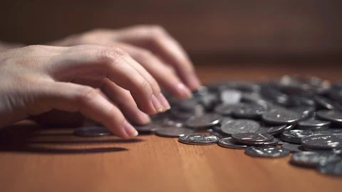 Iron money background Stock-Footage 105687047