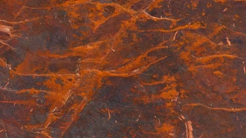 Iron ore pattern. Orange stone wall abstract texture. Stock Footage 144452852