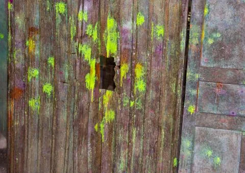 Iron in paint Stock Photos