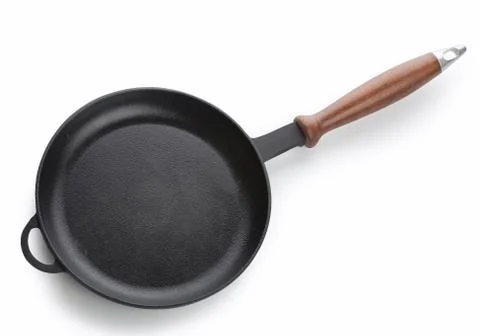 Iron pan Stock-Fotos