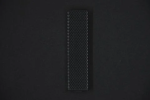 The iron panel from the computer. Iron black mesh panel. Metal rectangular .. 스톡 사진