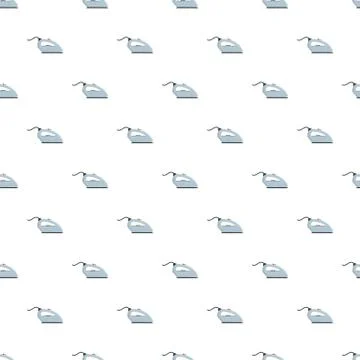Iron pattern seamless Illustrazione stock