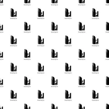 Iron pattern vector seamless Illustrazione stock