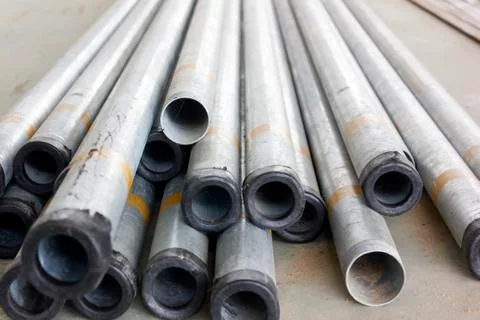 Iron pipe Stock Photos