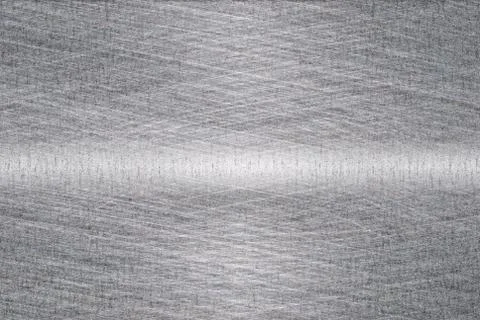 Iron plate full of scratch and light reflection 스톡 사진