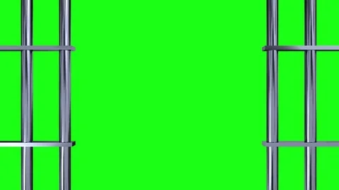 Iron prison bars Stock Footage 71831765