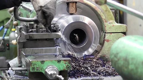 Iron processing, at the factory 6 Stock Footage 64149198