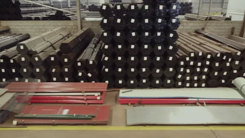 IRON PRODUCTION INDUSTRY Stock Footage 322020452
