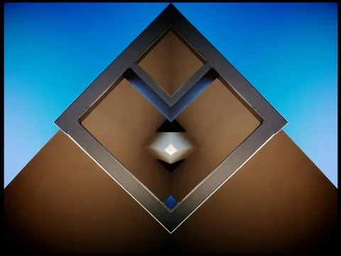 Iron quadrangle Stock Photos