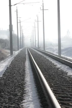 Iron road Foto stock