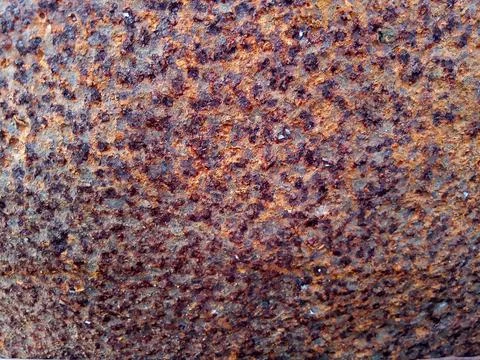 Iron rusts with age 写真素材