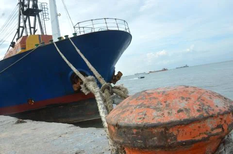 Iron ship Stock Photos