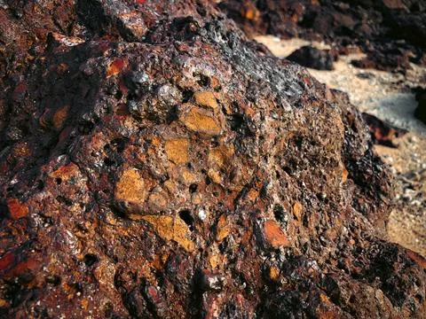 Iron stone 4 Stock Photos