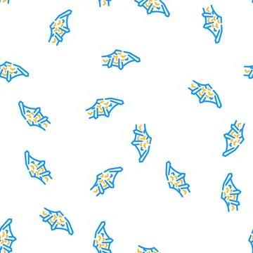 Iron stone wing vector seamless pattern Illustrazione stock
