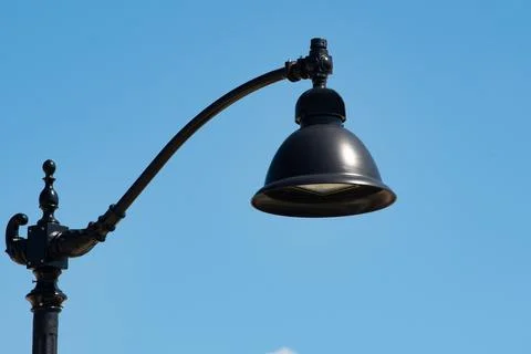 Iron street light Stock Photos