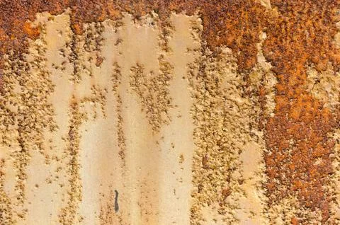 Iron surface rust Stock Photos