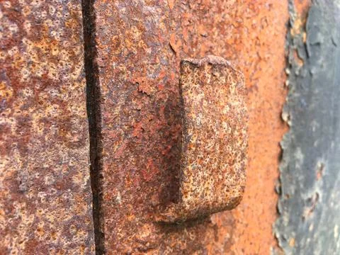 Iron surface rust. Rusty metal sheet, old grunge metal texture use for backgr Stock Photos