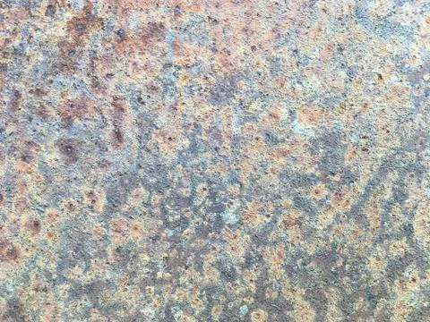 Iron surface rust. Rusty metal sheet, old grunge metal texture use for backgr Foto stock