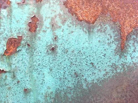 Iron surface rust. Rusty metal sheet, old grunge metal texture use for backgr Foto stock
