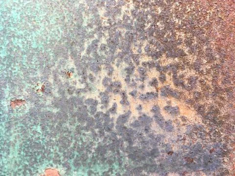 Iron surface rust. Rusty metal sheet, old grunge metal texture use for backgr Foto stock