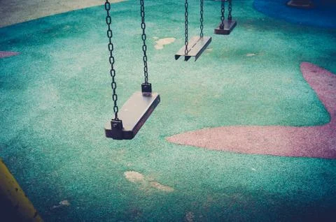 Iron swing Stock Photos