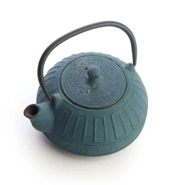 Iron teapot Stock-Fotos