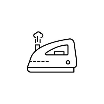 Iron, technology icon. Simple line, outline vector elements of tailor for ui and Stock Illustration
