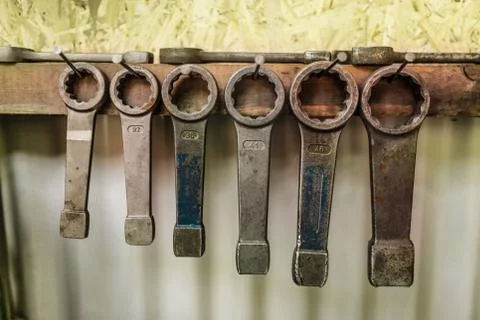 Iron tools Stock Photos