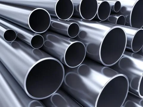 Iron tubes Stock Illustration