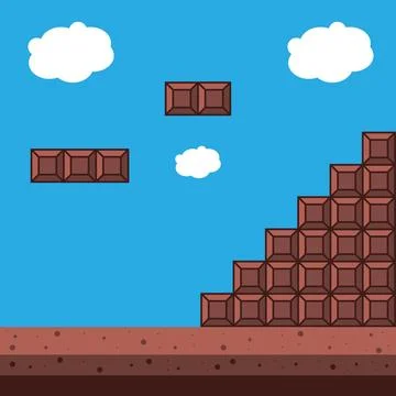 Iron Wall Game Stock Illustration