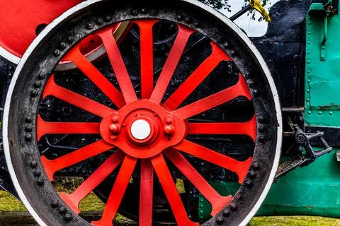 Iron wheel Stock Photos