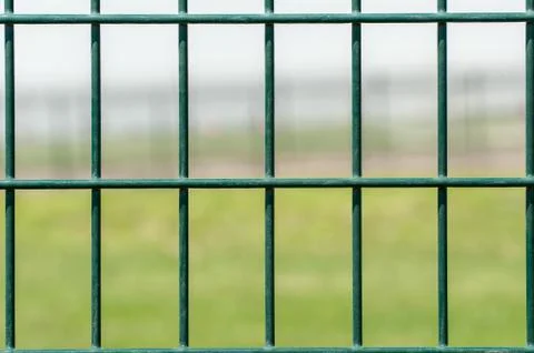 Iron wire mesh Foto stock