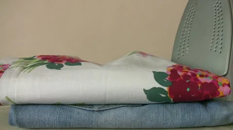 Ironed clothes Stock-Footage 10898597