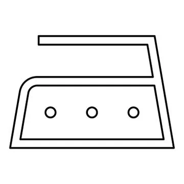 Ironing is allowed high temperature to two hundred 200 degrees Clothes care s Stock Illustration