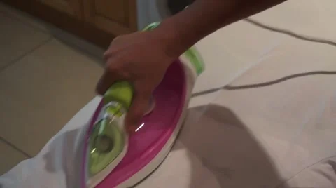 Ironing board Video stock 47169456