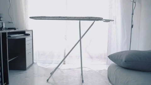 Ironing board Stock Footage 98368512