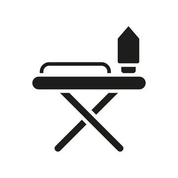 Ironing board icon vector design templates simple and modern Stock Illustration